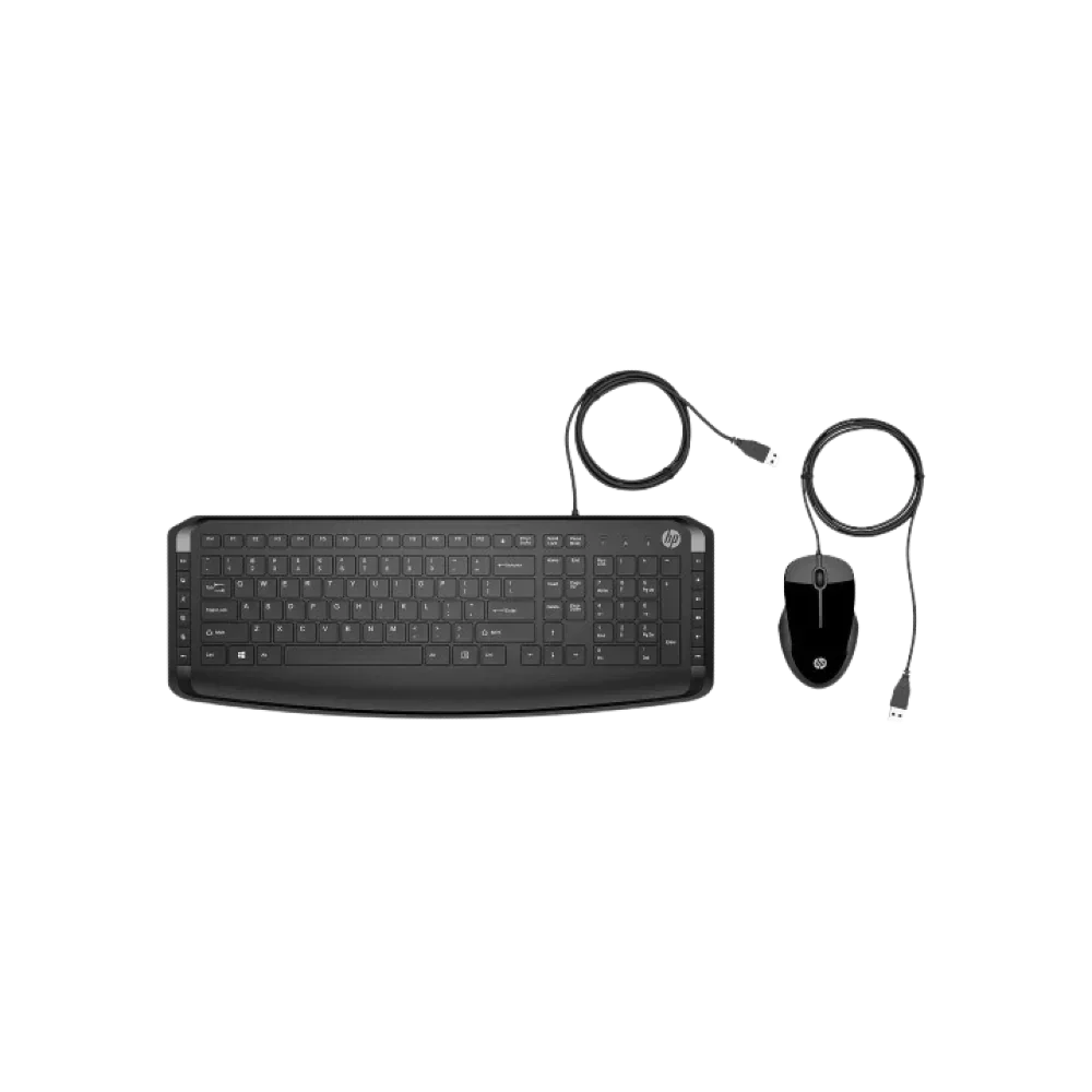 HP Wired Keyboard and Mouse 200 Black xprs