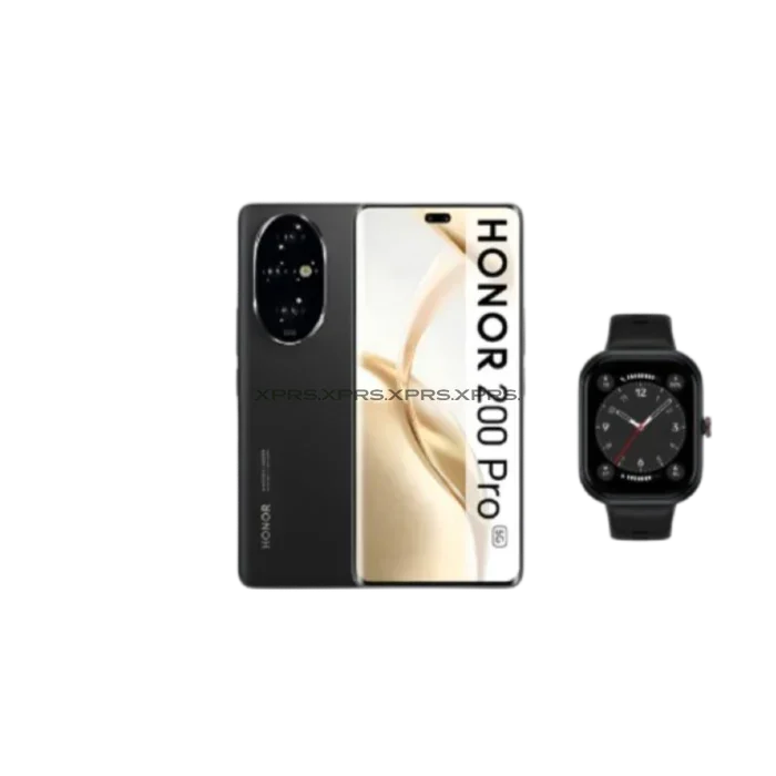 Honor 200 Pro Dual SIM - 512GB, 12GB RAM, 5G (ضمان الوكيل) + Honor Choice Watch
