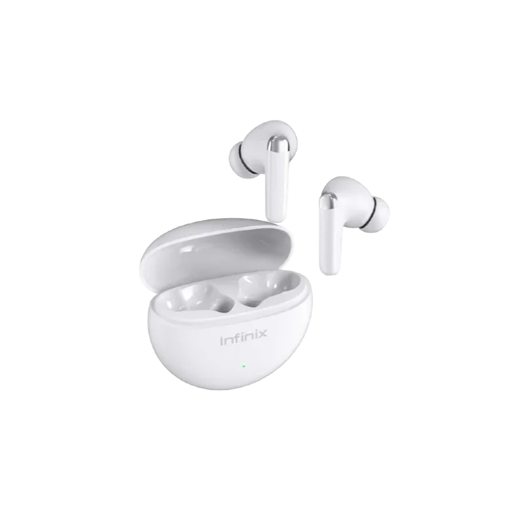 Infinix NEO Buds In-Ear Earbuds, Noise Cancellation - White XE26