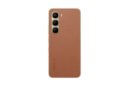 Infinix Hot 60 5G brown back view