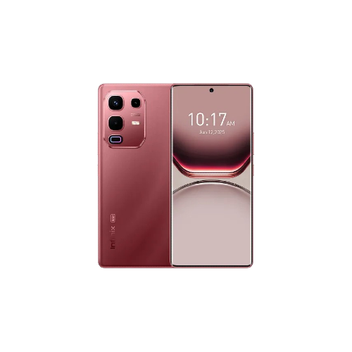 Infinix Note 50S red front and back