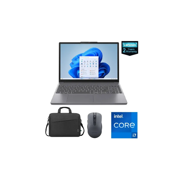 <tc>لينوفو IdeaPad Slim 3 83K100F0ED معالج Intel Core i7-13620H ذاكرة وصول عشوائي 16 جيجابايت DDR5 قرص صلب 512 جيجابايت SSD معالج رسومات Intel UHD نظام تشغيل DOS - حقيبة - ضمان سنتين</tc>