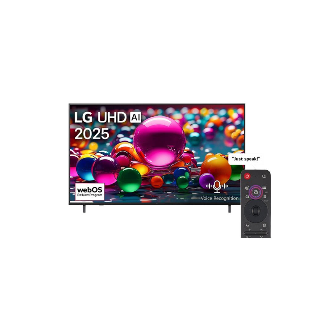 LG 65" UHD AI UA84 4K Smart TV AI HDR10 WebOS25 - 65UA84006LB