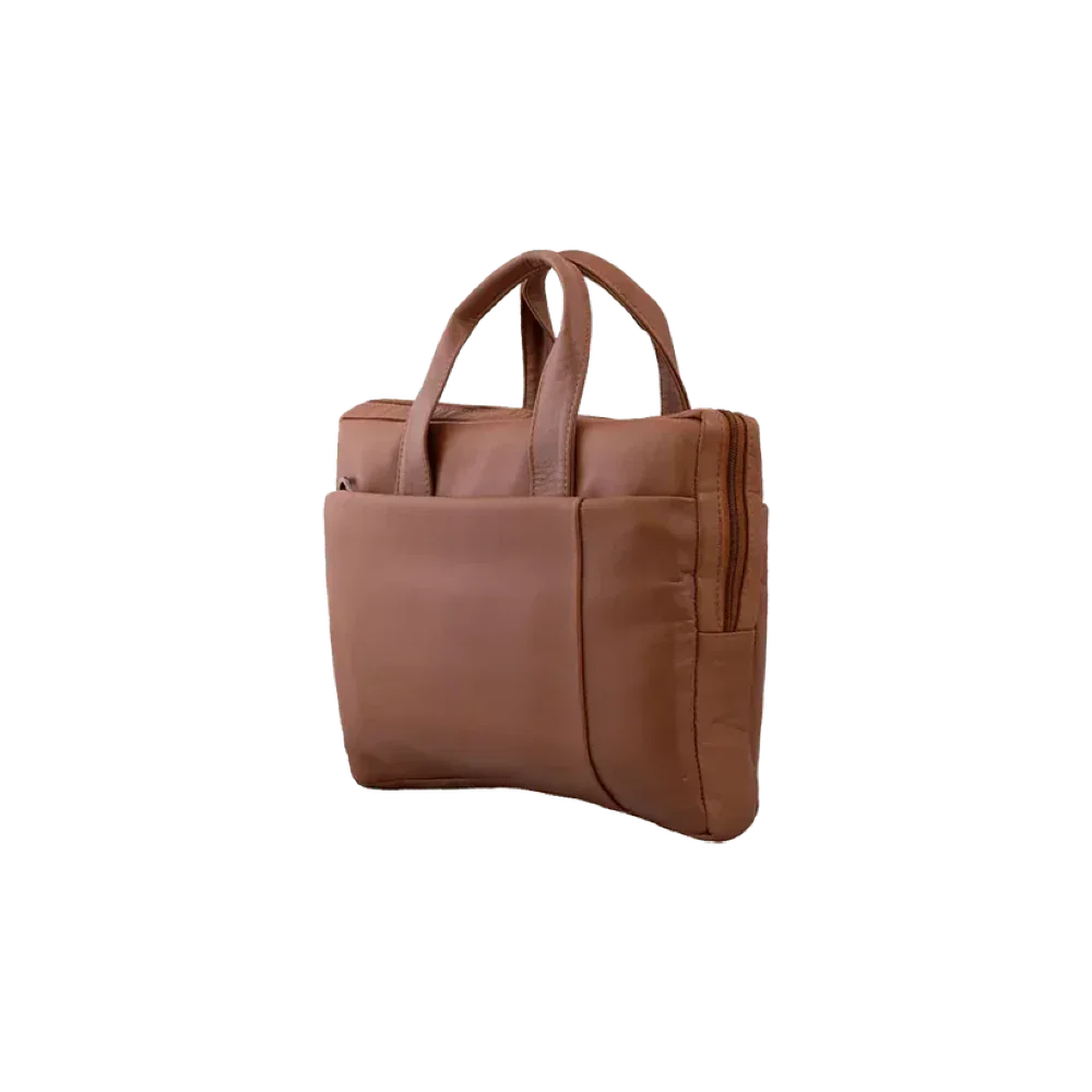 L'avvento BG-61-N Laptop Sleeve 14" Leather Brown xprs