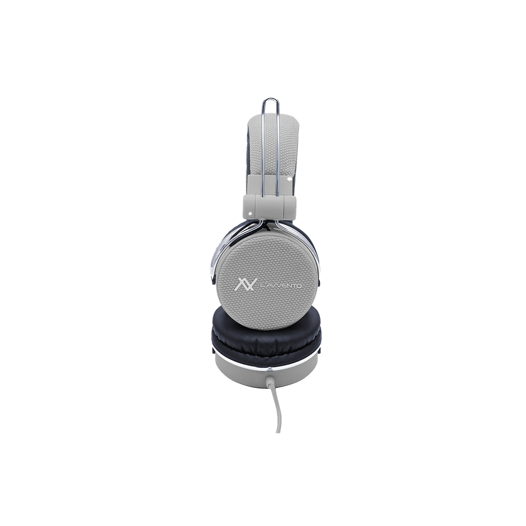 L'avvento (HP06A) Headphone Stereo Golden Plug With 40mm Speaker Driver - 1.5M - Gray xprs