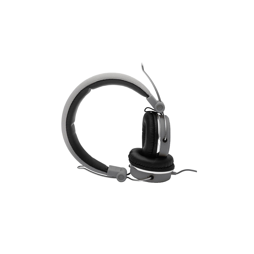 L'avvento (HP06A) Headphone Stereo Golden Plug With 40mm Speaker Driver - 1.5M - Gray xprs