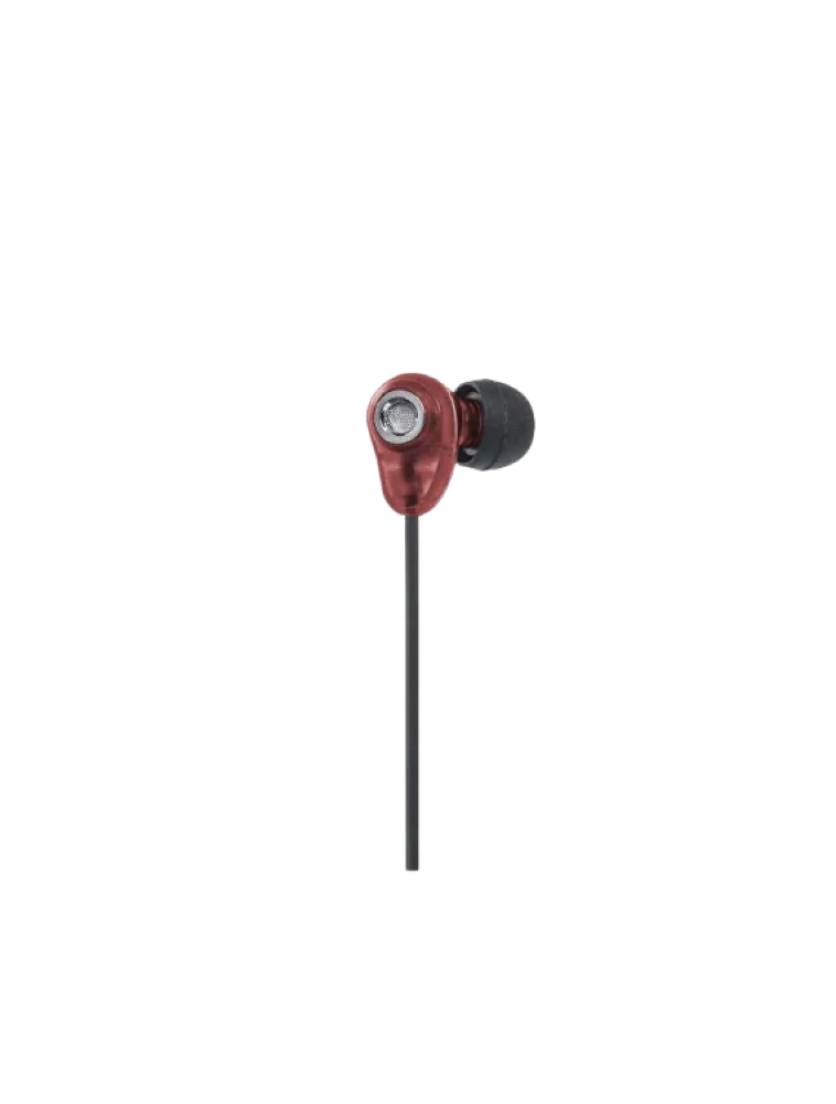 L'avvento earphone HP66R with Mic 3.5mm Volume Control - Red xprs