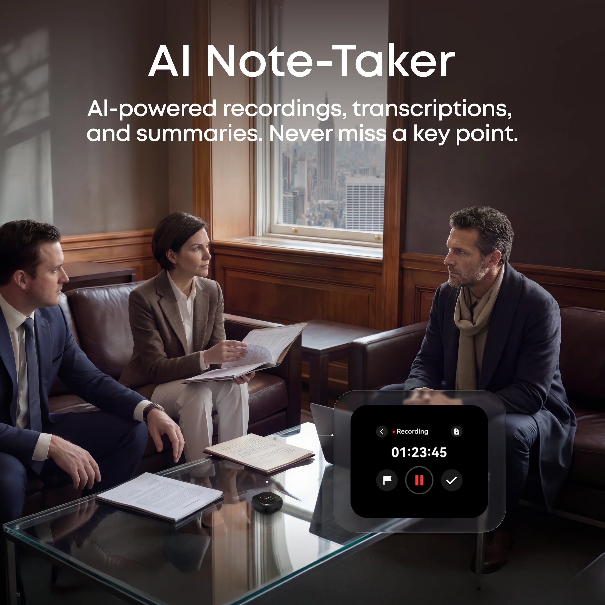 Anker Soundcore Liberty 5 Pro Max | Earbuds with AI Note-Taker Smart Case (Preorder)