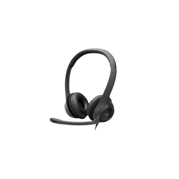 Logitech H390 USB Computer Headset Black - Main Image