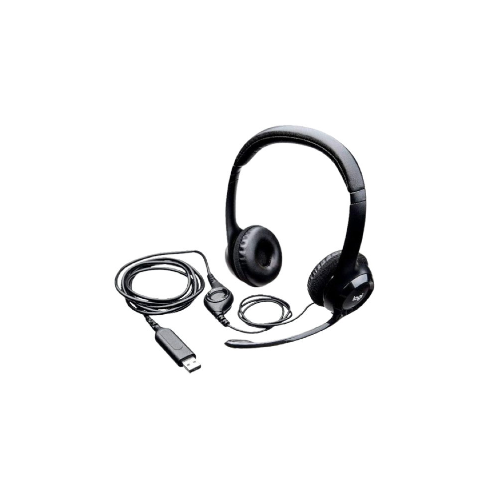 Logitech H390 USB Computer Headset - Black xprs