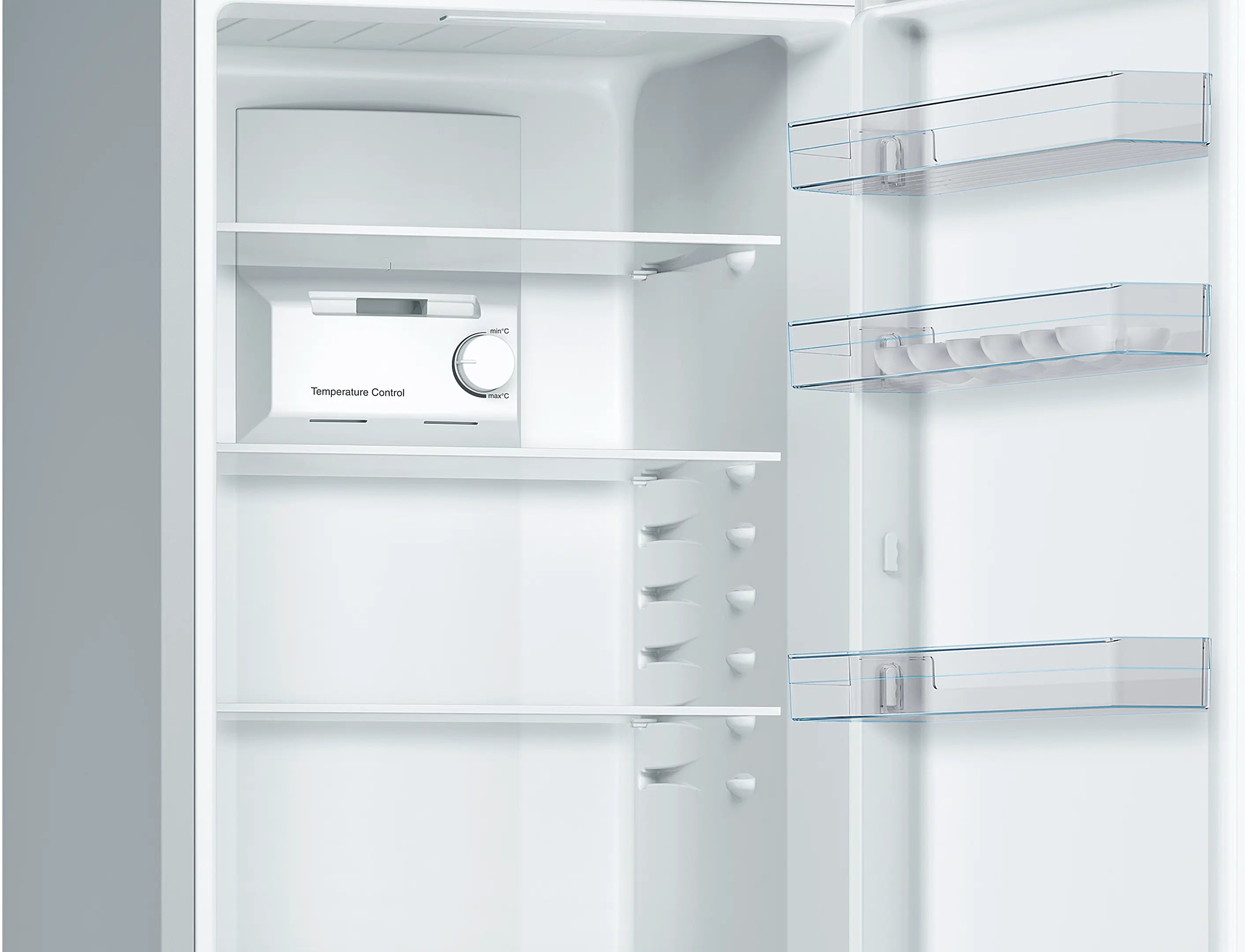 BOSCH Refrigerator Combi 13 Feet with Free Standing Freezer 302 Liter NoFrost Silver KGN36NL30U