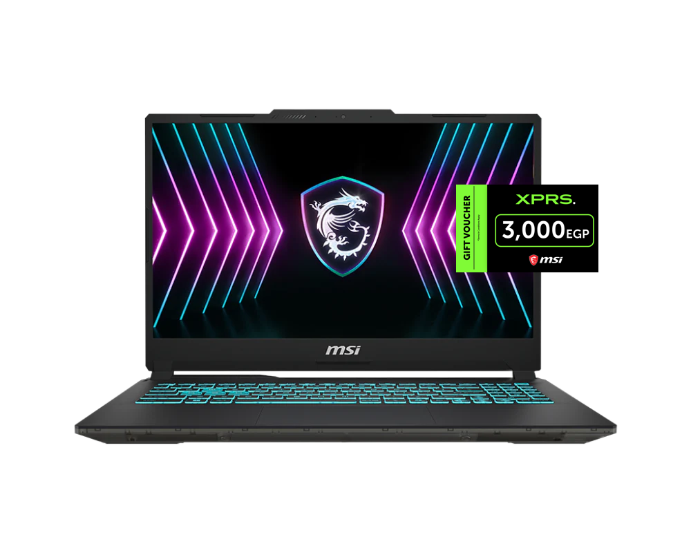MSI Cyborg 15 A2RUDX - Intel Core 7 240H - 512GB SSD - 16GB Ram DDR5 - RTX 3050 - 15.6 Inch FHD 144Hz Display - Win11 Home
