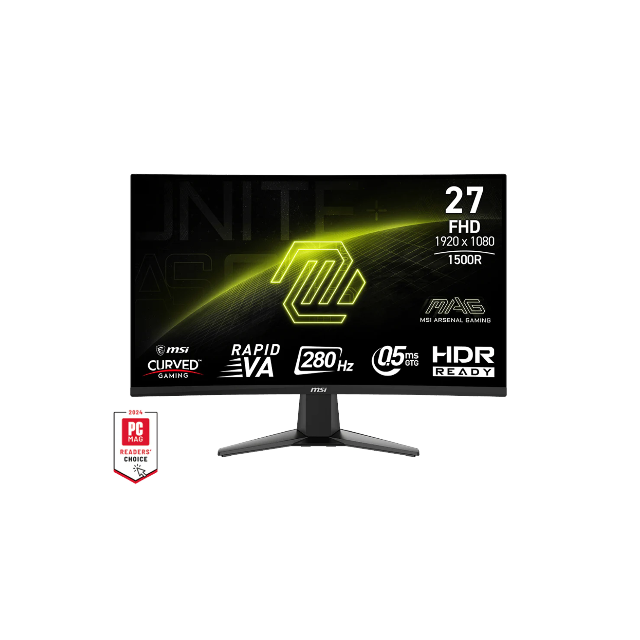 MS★ MSI MAG 276CXF: Curved Perfection. Buy Now at XPRS.
