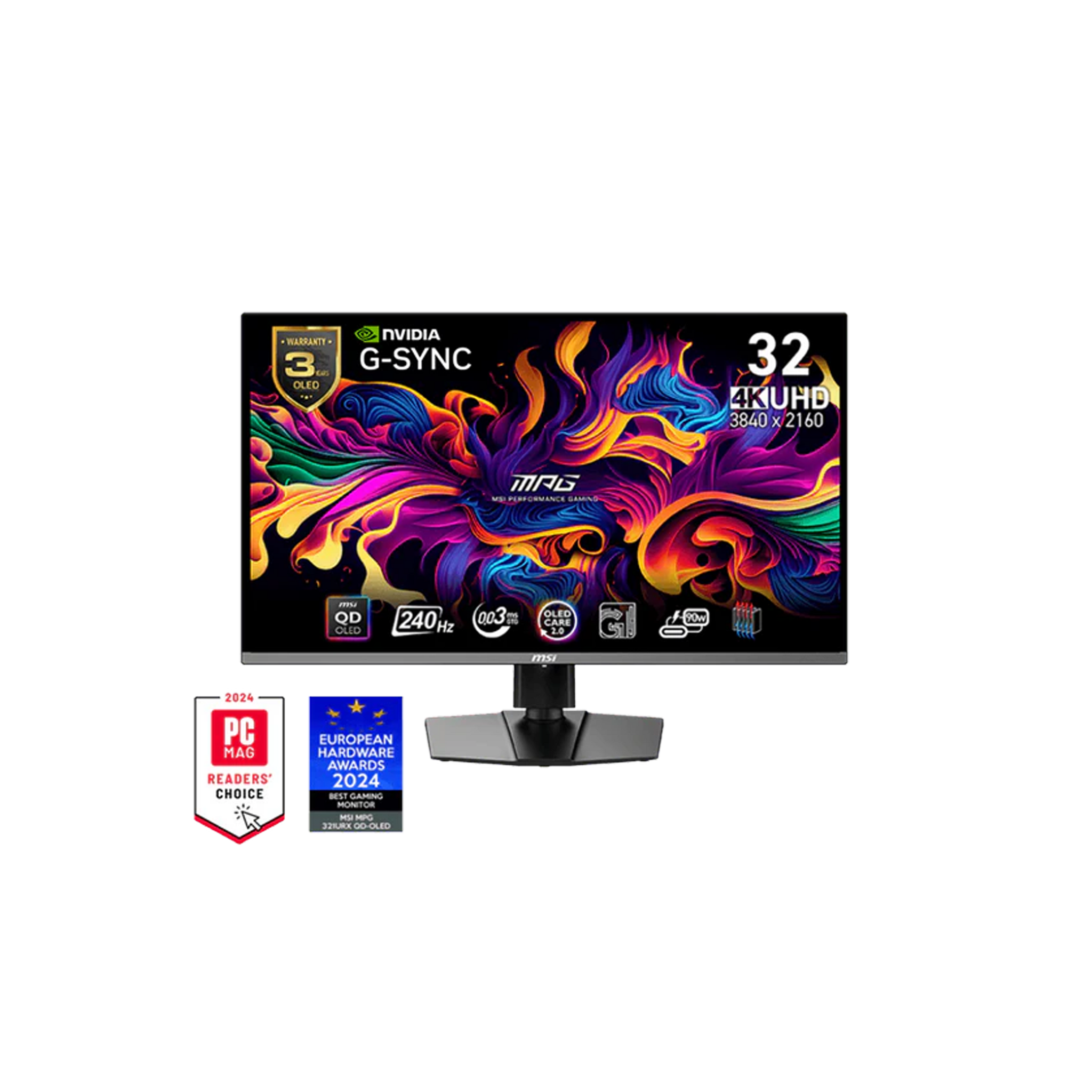 MSI MPG 321URX: 4K QD-OLED Perfection. Buy now at XPRS Egypt.
