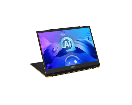 MSI Summit 13 AI + Evo, X360 Intel Core Ultra 7 processor 155H 32GB Ram 1TB M.2 SSD Finger Print 13.3" touch Screen