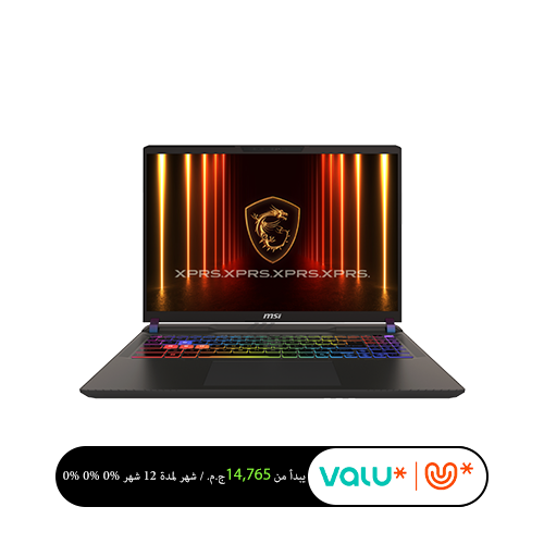 MSI Vector 16 HX AI A2XWIG - Intel Core Ultra 9 275HX - RTX 5080 - 16 GB Ram - 1TB SSD