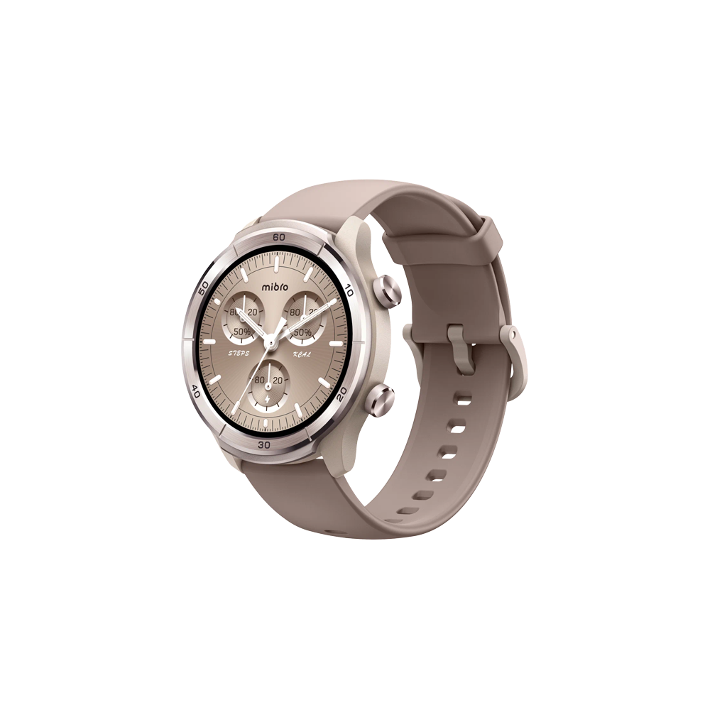 <tc>ساعة ذكية Mibro Smart Watch A3 – شاشة 1.39 بوصة HD – لون ذهبي</tc>