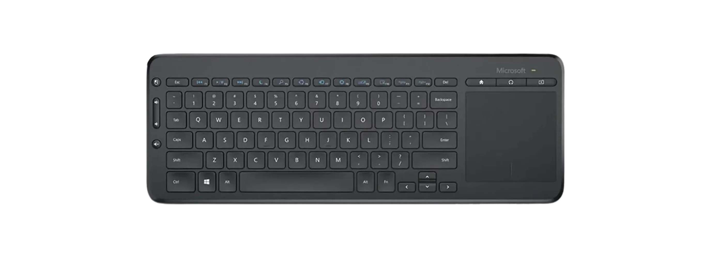 Microsoft Wireless All-In-One Media Keyboard Black
