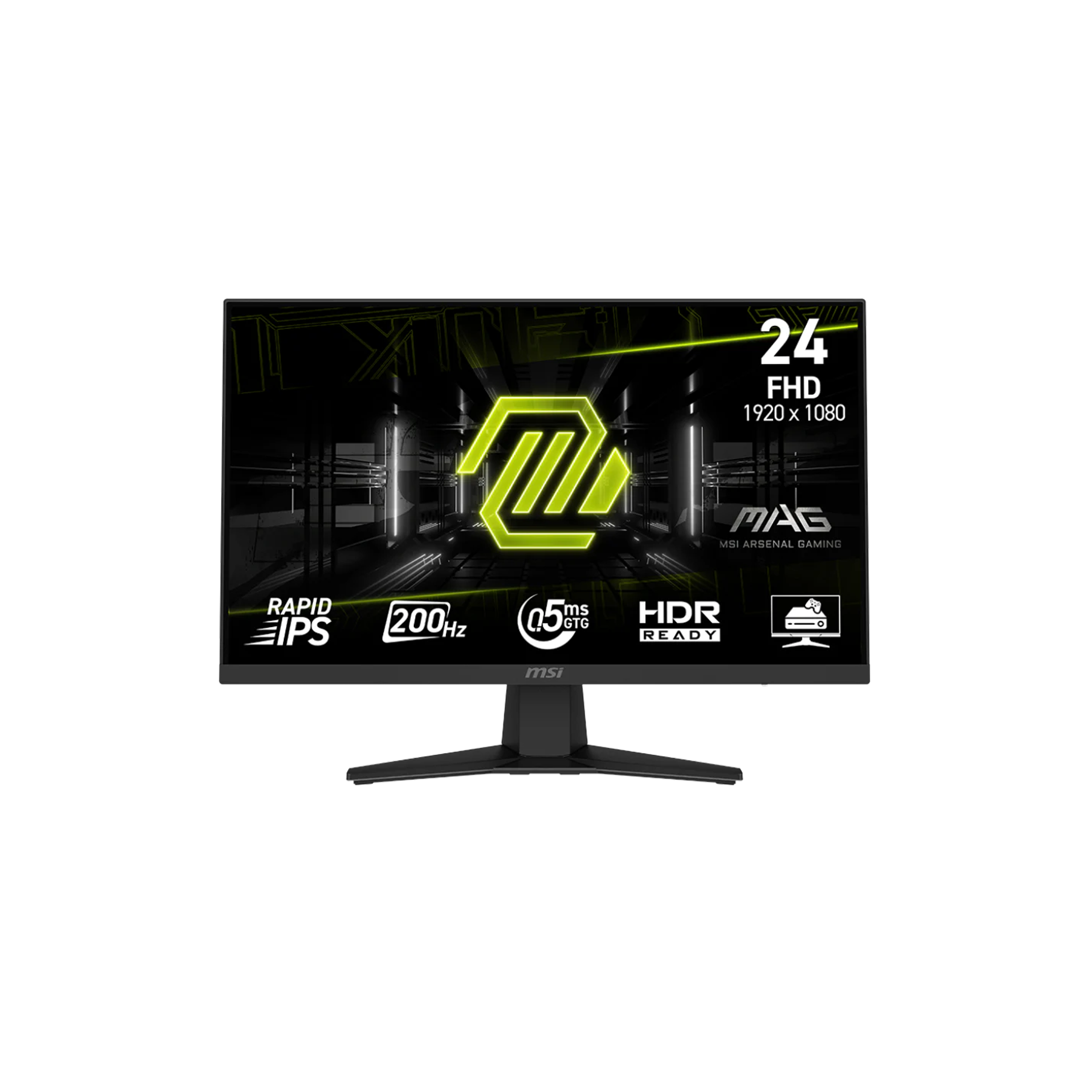 Msi MAG 244F 24-inch Gaming Monitor, Flat Rapid IPS 200Hz Display