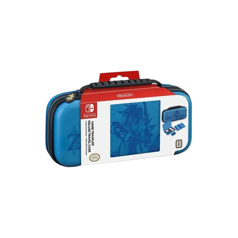 Nacon NNS42 Nintendo Switch Game Traveler Deluxe Travel Case - Blue