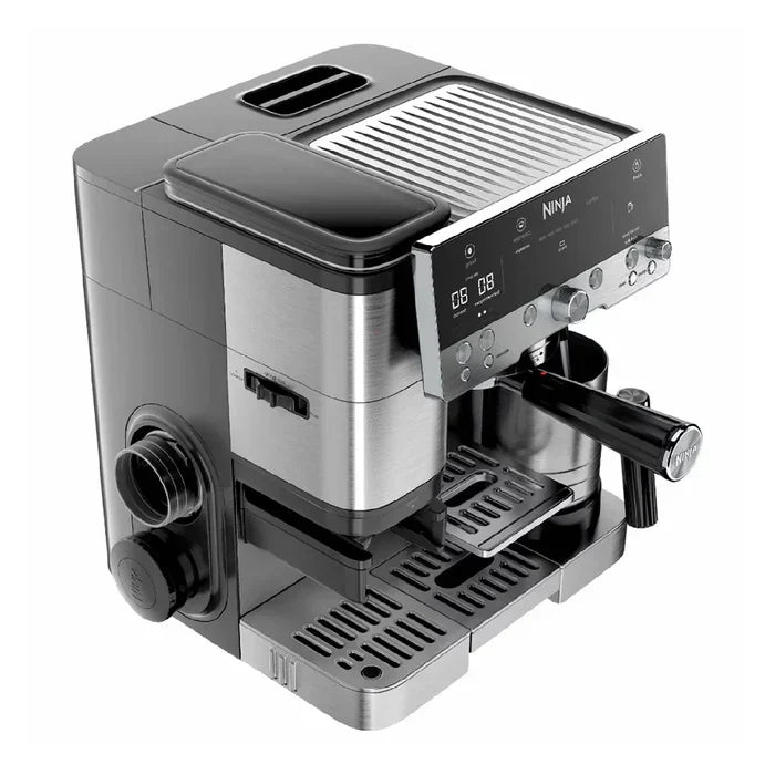 Ninja Luxe Manual Espresso Machine - Stainless Steel - ES601ANZ