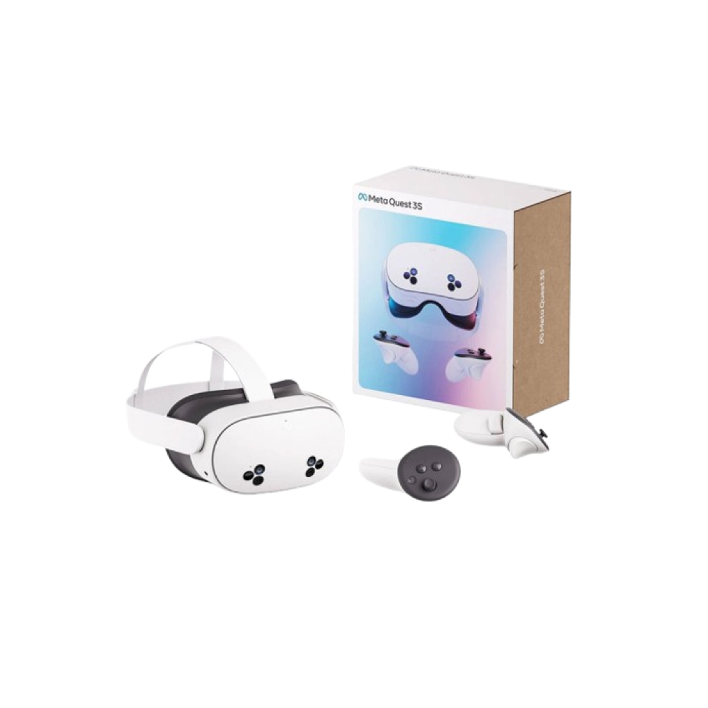 Oculus Meta Quest 3S All in One VR Gaming Headset (256GB) - White xprs 6