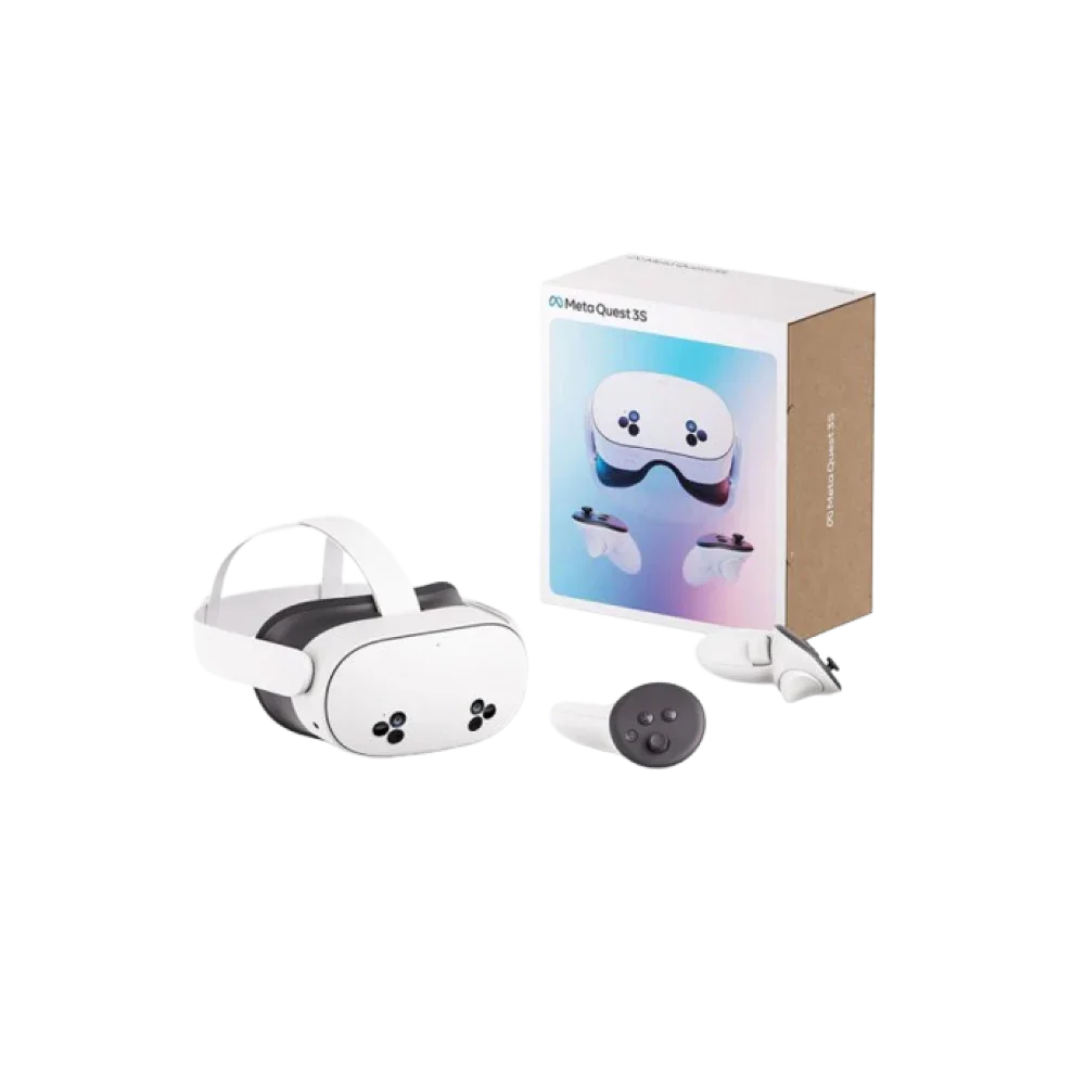 Oculus Meta Quest 3S All in One VR Gaming Headset (256GB) - White xprs 6