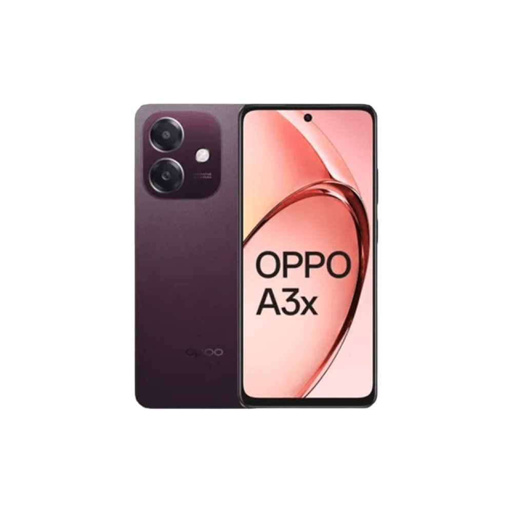 Oppo A3X 4G Dual SIM 4GB Ram 128GB (ضمان الوكيل)