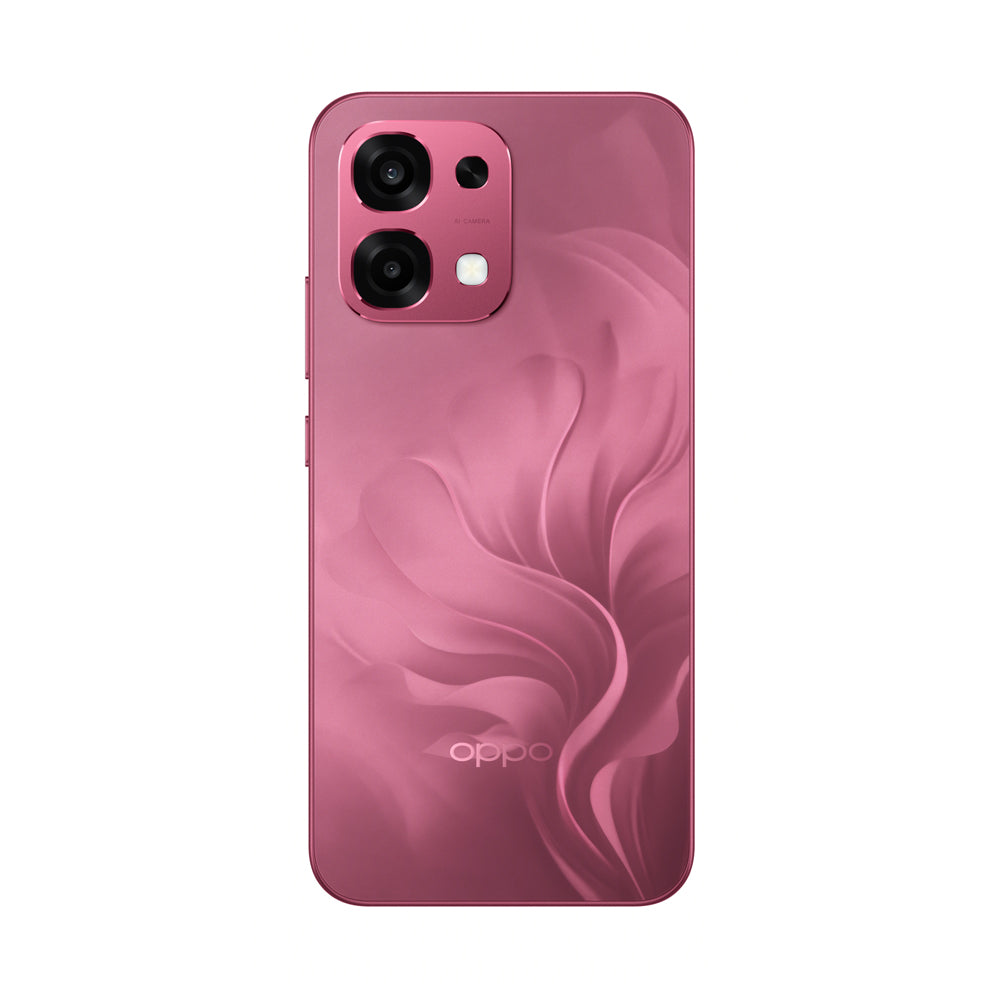 Oppo A6 Pro pink back view