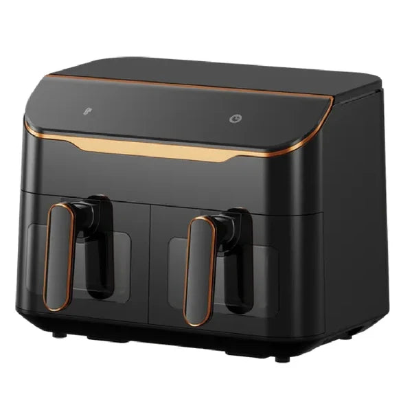 Oraimo NutriFry Duo 8L 2800W AirFryer Dual-Cooking For Versatile Meals - OH-AF510N - Black