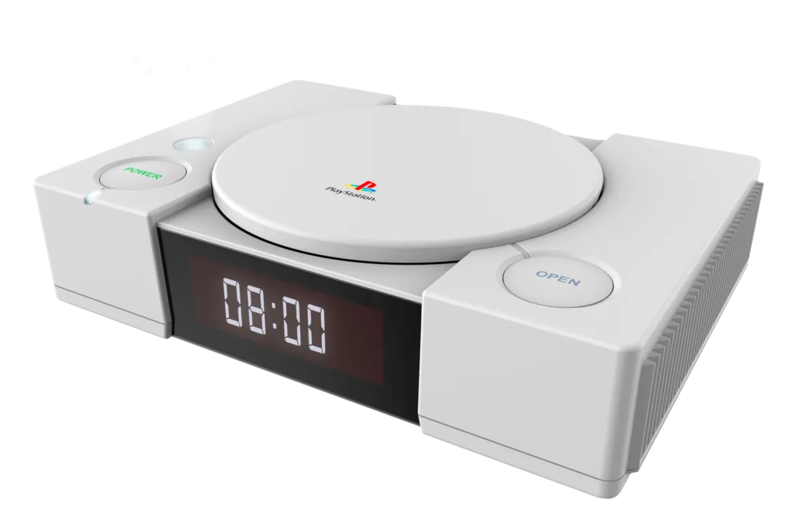 PS One Alarm Clock