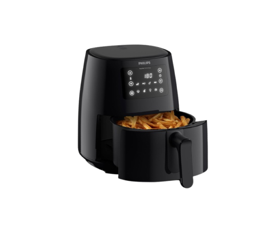 Philips 3000 Series L Digital Air Fryer, 4.1 Liter, 1550 Watt, Black - HD9243/90 xprs 1