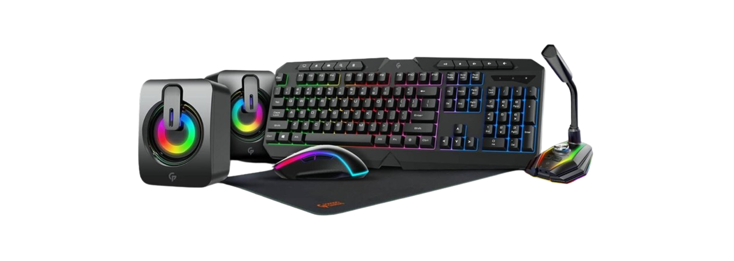 Porodo 5 in 1 Ultimate Gaming Kit - Black xprs