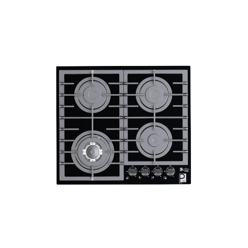 Purity Built-in Gas Hob 60 cm 4 Burners Heavy Duty Holders HPT603G