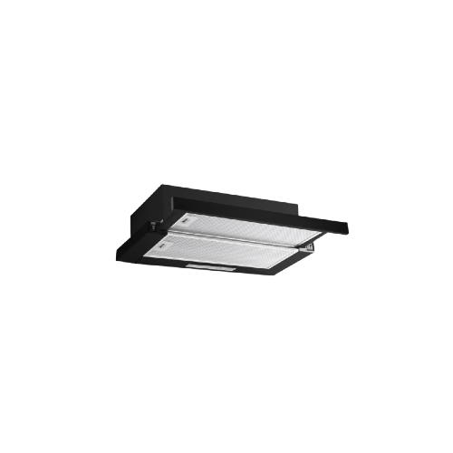 Purity Hood 60cm 650 m³ h Black HIDDEN60BL bottom view 3