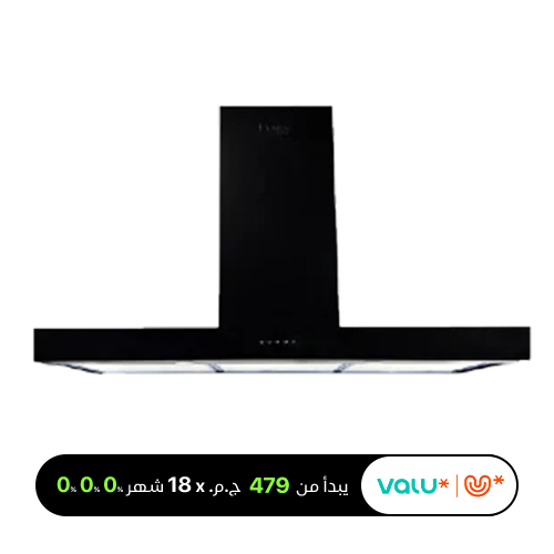 Purity Kitchen Hood 60cm 650 m³ h FLATO 60 BL valu installment