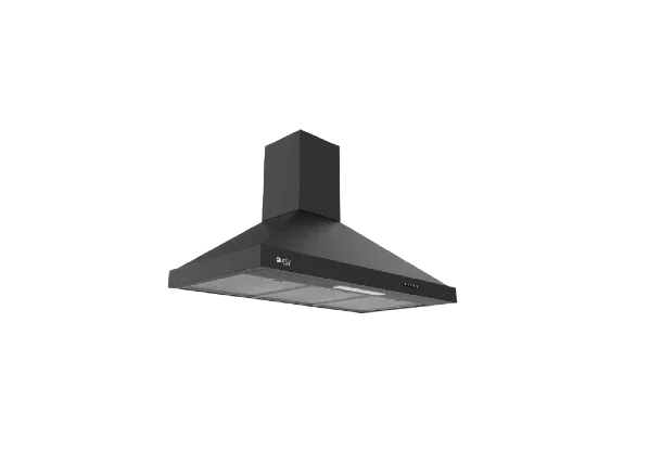 Purity Pyramid Hood 90 CM Suction Power 650 M³/H 3 Speeds LED Lighting - Black - PANSY BL90CM - XPRS