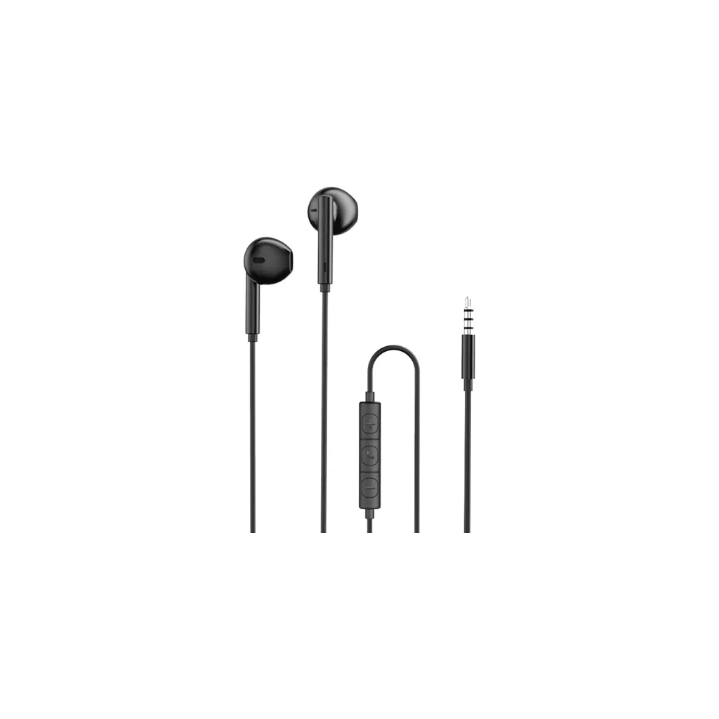 RAVPower Stereo Wired Earphones 3.5mm Plug - Black