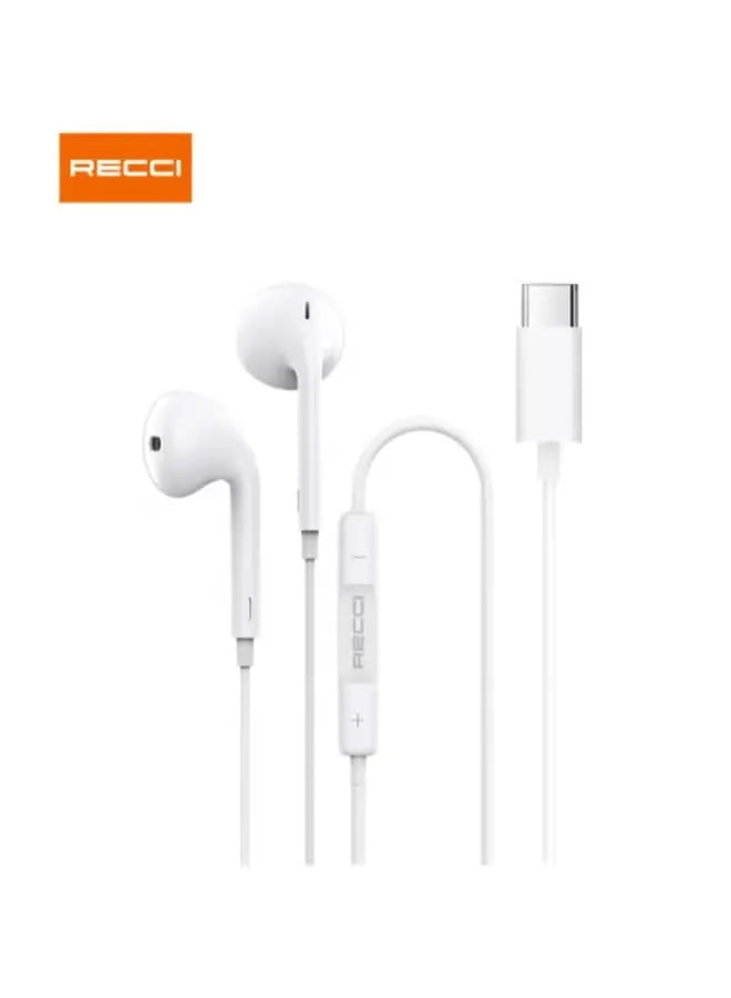 RECCI REP 27 HD SOUND WIRED EARPHONE TYPE C xprs