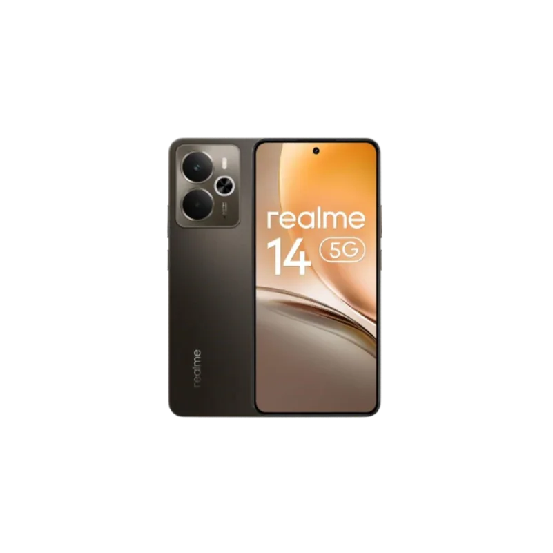 Realme 14 5G Dual Sim, 12GB RAM/ 256GB - Storm Titanium ( ضمان الوكيل )