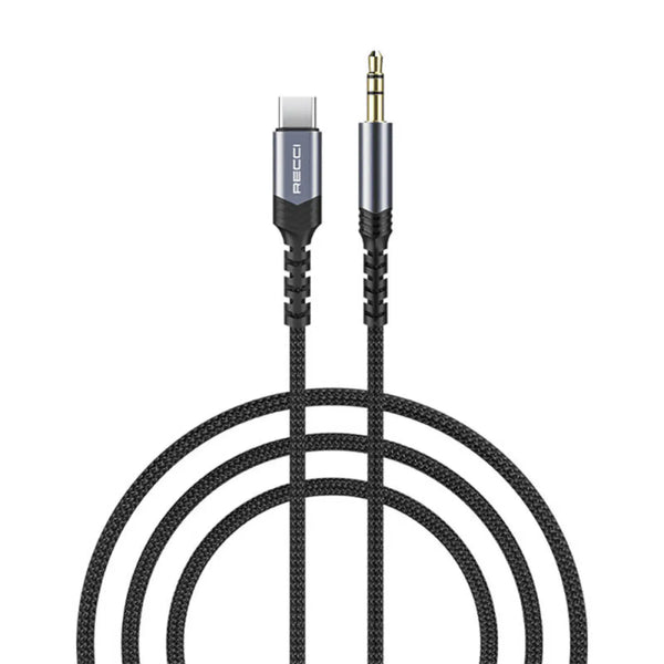 Recci RDS-A27 Type-C to 3.5mm AUX Audio Cable