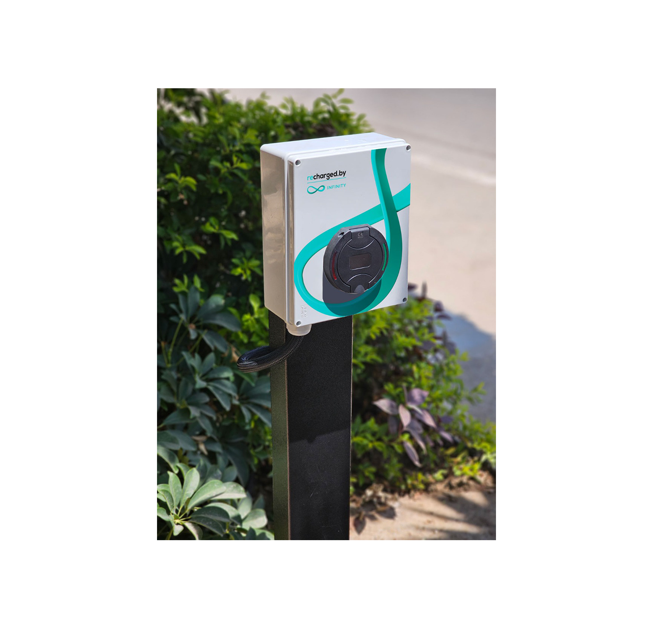 Recharged By Infinity FlexiCharge Eco Charging Station - 22KW