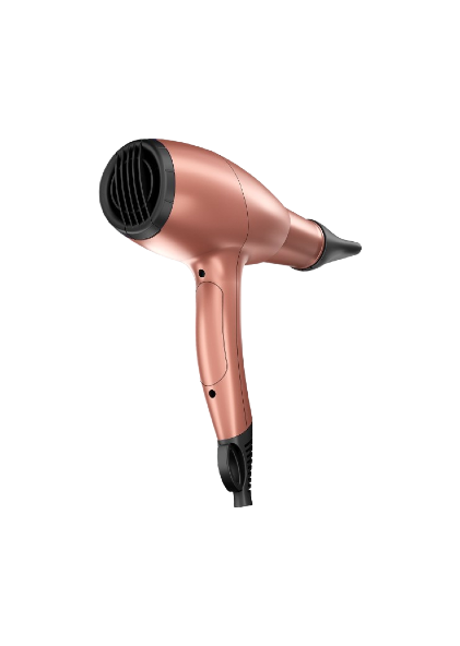 Rush Brush D3 Ultra Hair Dryer – 2400W, 3 Heat & 2 Speed Settings -Rose Gold