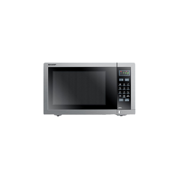 SHARP Microwave Grill 34 Liter 1000 Watt 9 Menus Stainless R-770AR(ST)