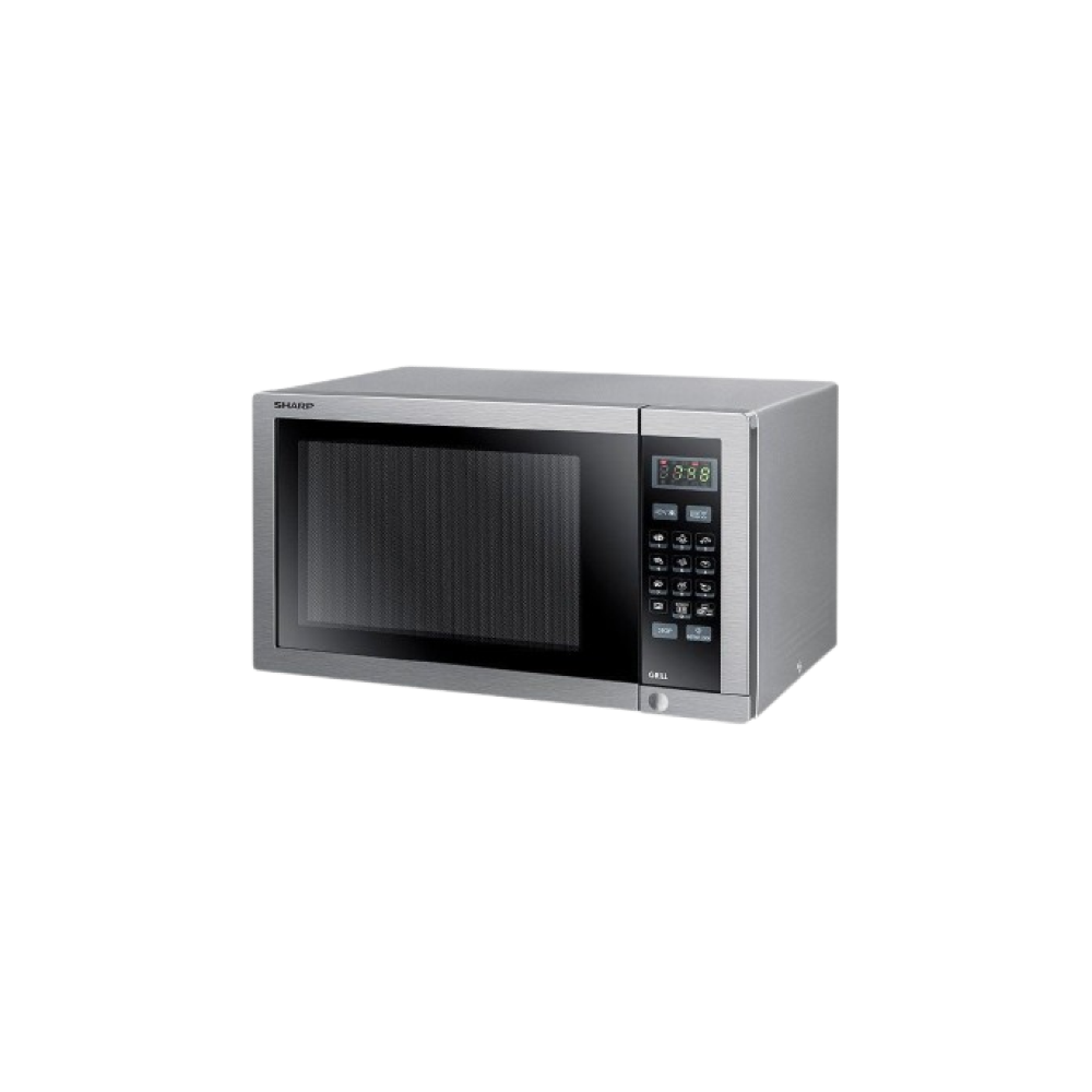 SHARP Microwave Grill 34 Liter 1000 Watt 9 Menus Stainless R-770AR(ST) xprs