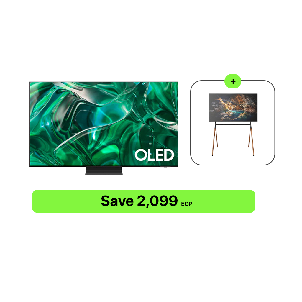 Samsung 65-inch OLED 4K Smart TV 144Hz With Stand Bundle - 65S95C