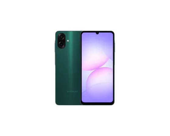 Samsung A07 6GB Ram 128 dark green