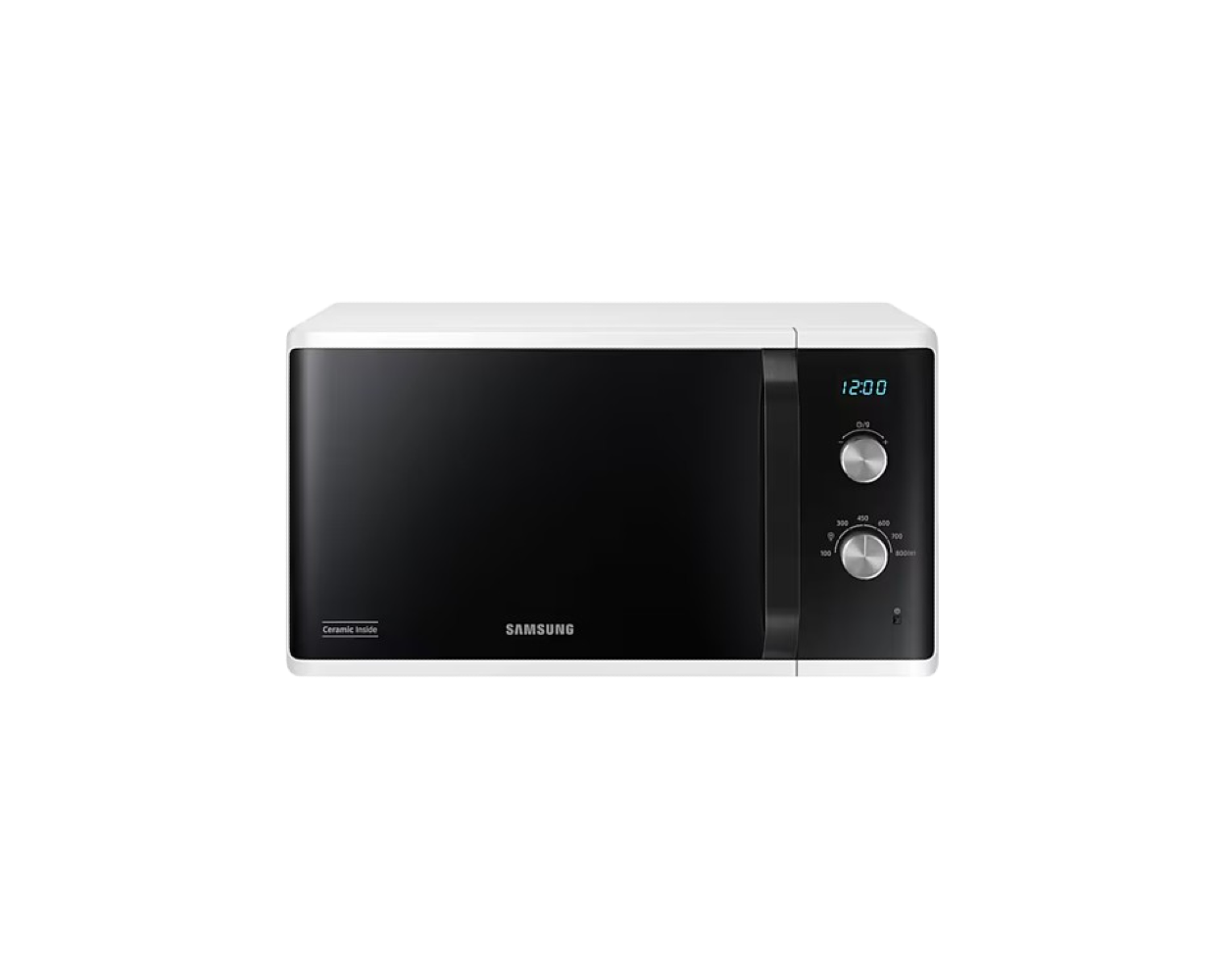 Samsung Digital Solo Microwave, 23 Liter, 800 Watt, White - MS23K3614AW/GY xprs