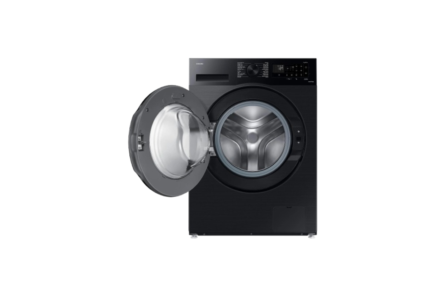Samsung Front Load Washing Machine 8KG, Inverter Motor, Full Automatic, Black – WW80CGC0EDABAS xprs