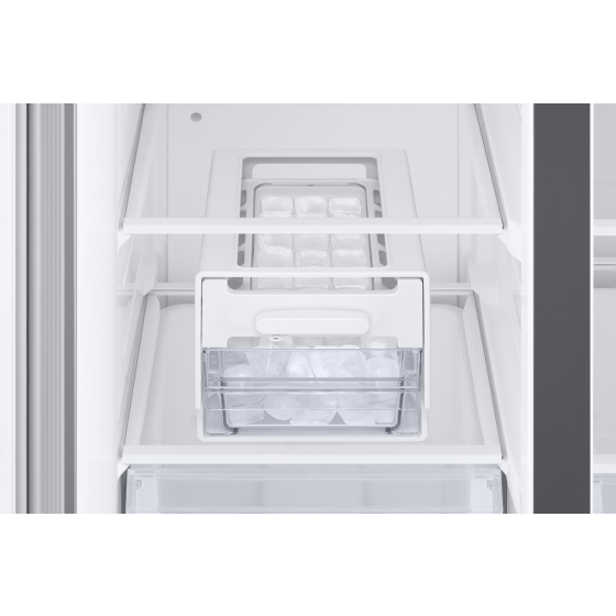 Samsung Side by Side Refrigerator – 632 Liters, Inverter, No Frost, Silver – RS66A8100S9/MR xprs 4